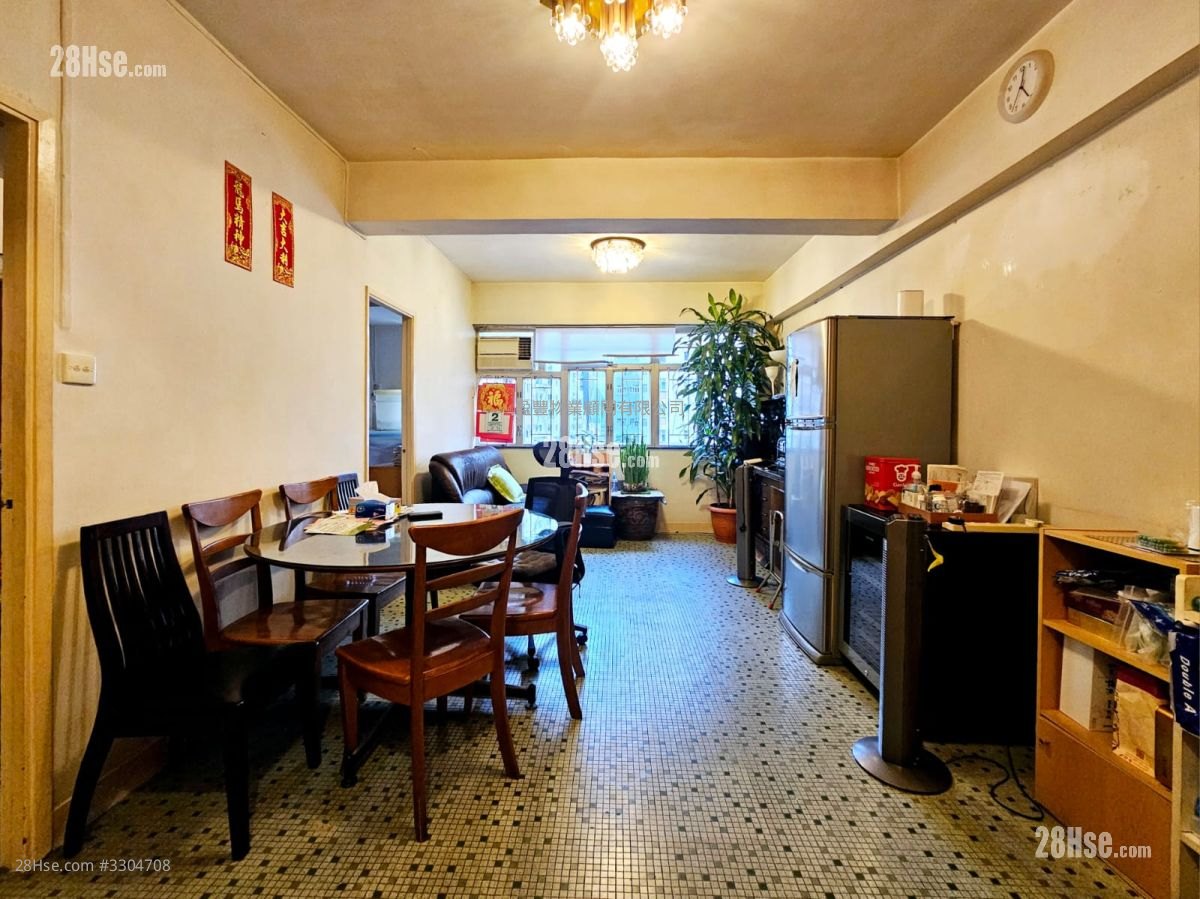 Kiu Hong Mansion Sell 2 Bedrooms , 1 Bathroom 517 ft²