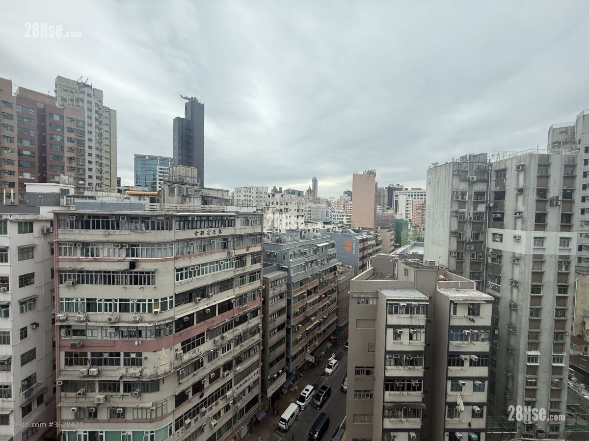 長寧大廈 租盤 開放式間隔 , 1 浴室 160 平方呎