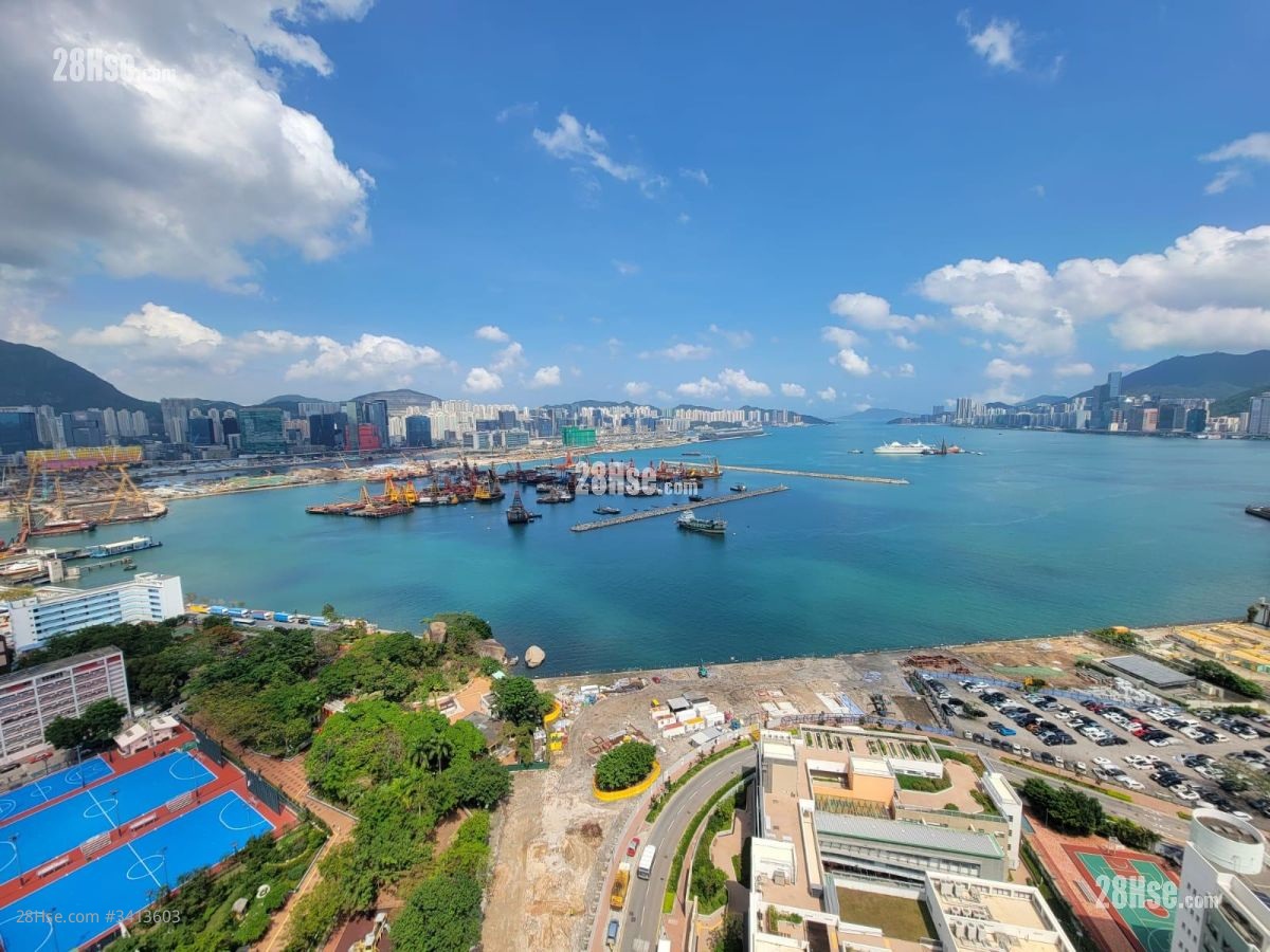 旭日豪庭 租盤 2 房 , 1 浴室 534 平方呎