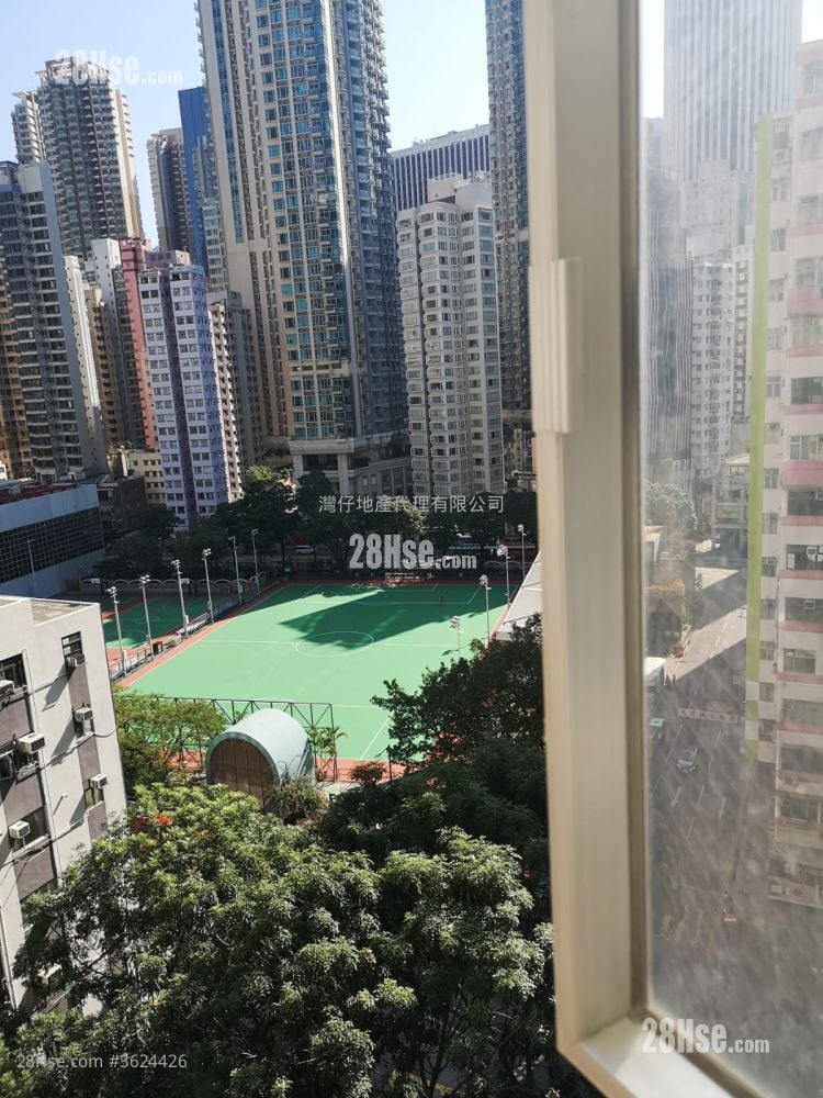 熙華大廈 租盤 2 房 , 1 浴室 330 平方呎