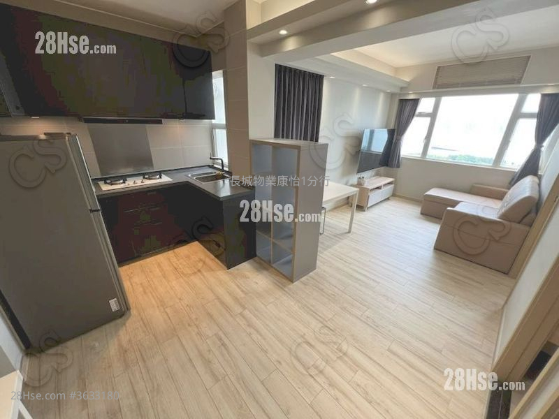 龍景大廈 租盤 1 房 , 1 浴室 415 平方呎