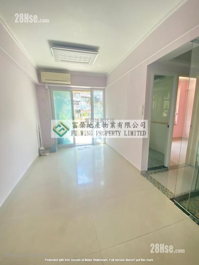 中正大廈 租盤 2 房 , 1 浴室 389 平方呎