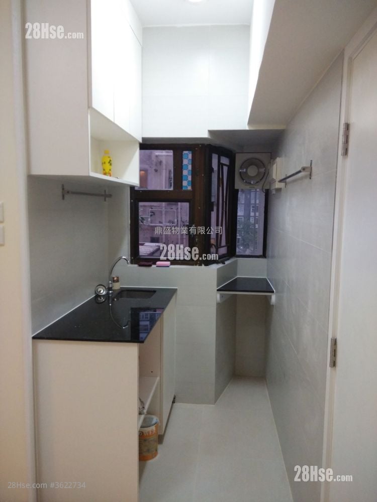 金豐大廈 租盤 2 房 , 1 浴室 277 平方呎