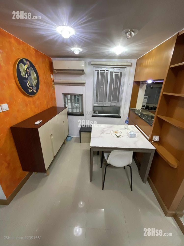 威德閣 租盤 2 房 , 1 浴室 504 平方呎