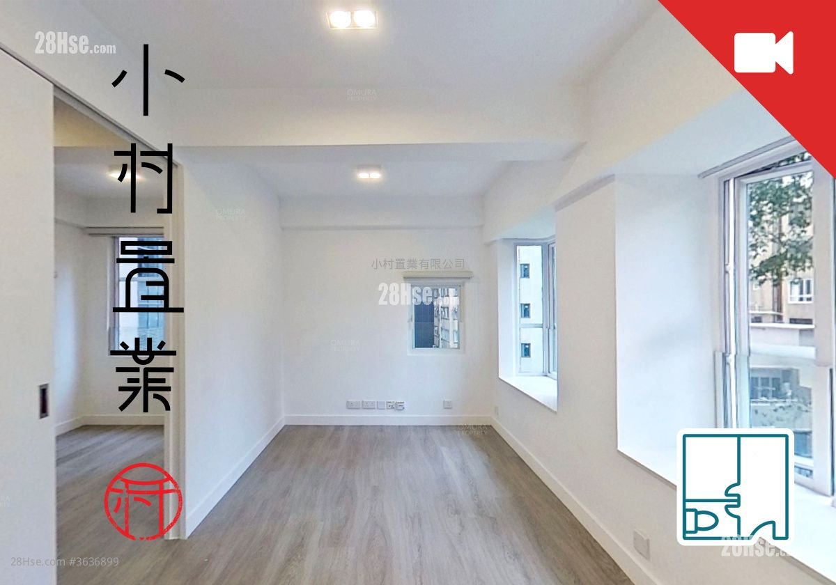 嘉怡閣 租盤 1 房 , 1 浴室 341 平方呎