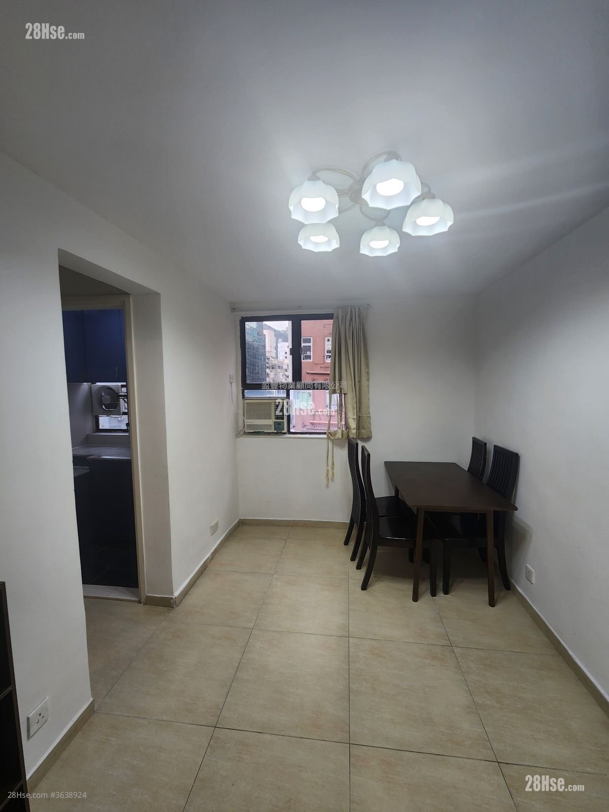 帝城大廈 租盤 3 房 , 1 浴室 383 平方呎