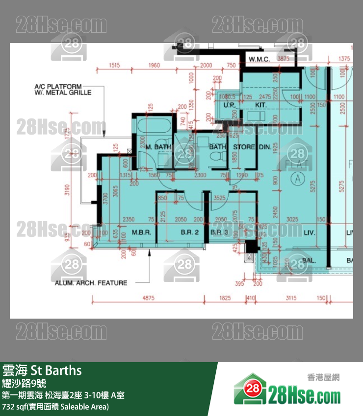 St Barths Unit FloorPlan (Provided by 28Hse) St Barths Unit FloorPlan (Provided by 28Hse)