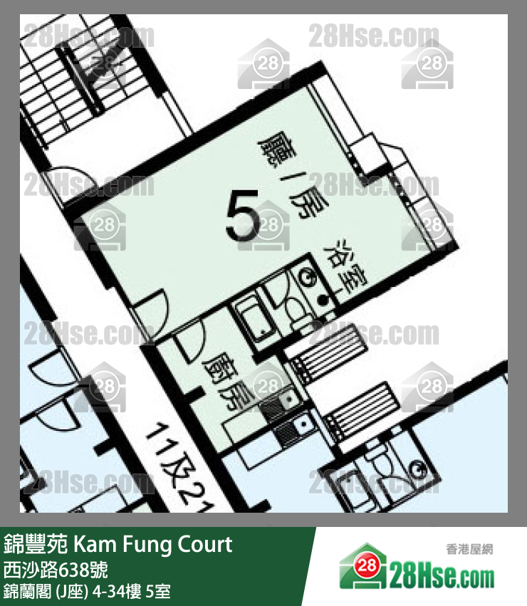 Kam Fung Court Unit FloorPlan (Provided by 28Hse) Kam Fung Court Unit FloorPlan (Provided by 28Hse)
