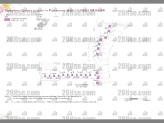 天峦 停车位平面图 平面图