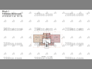 尔峦 菲利提诺大道(大厦) 1座 3楼 平面图