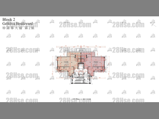 Riva Genova Boulevard Tower 2 3/f FloorPlan