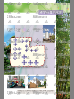 天盛苑 物业布局图 平面图
