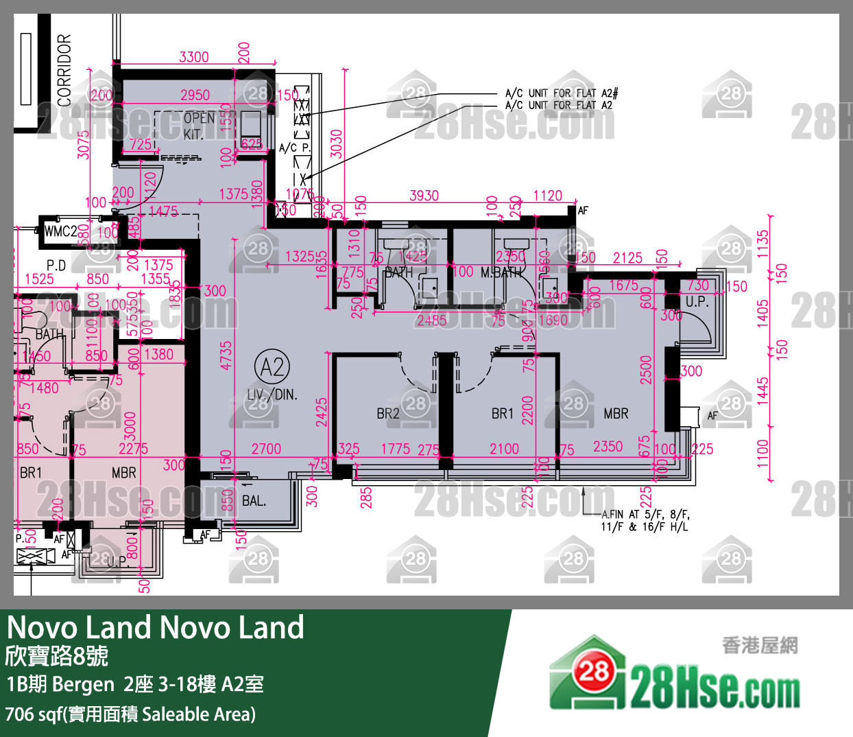 Novo Land Unit FloorPlan (Provided by 28Hse) Novo Land Unit FloorPlan (Provided by 28Hse)