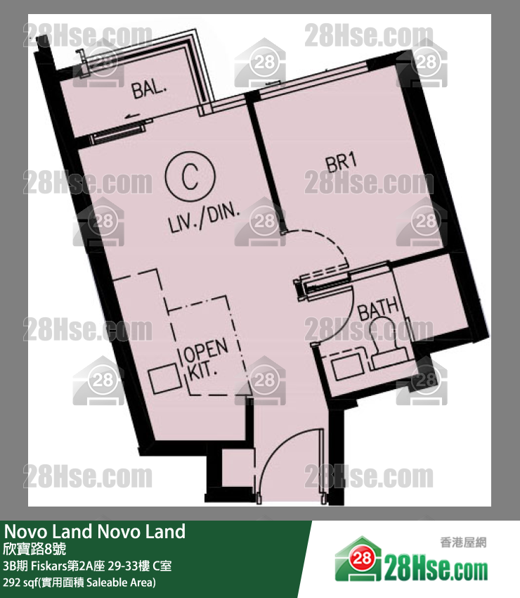 Novo Land Unit FloorPlan (Provided by 28Hse) Novo Land Unit FloorPlan (Provided by 28Hse)