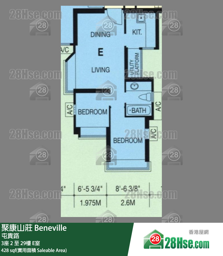 Beneville Unit FloorPlan (Provided by 28Hse) Beneville Unit FloorPlan (Provided by 28Hse)