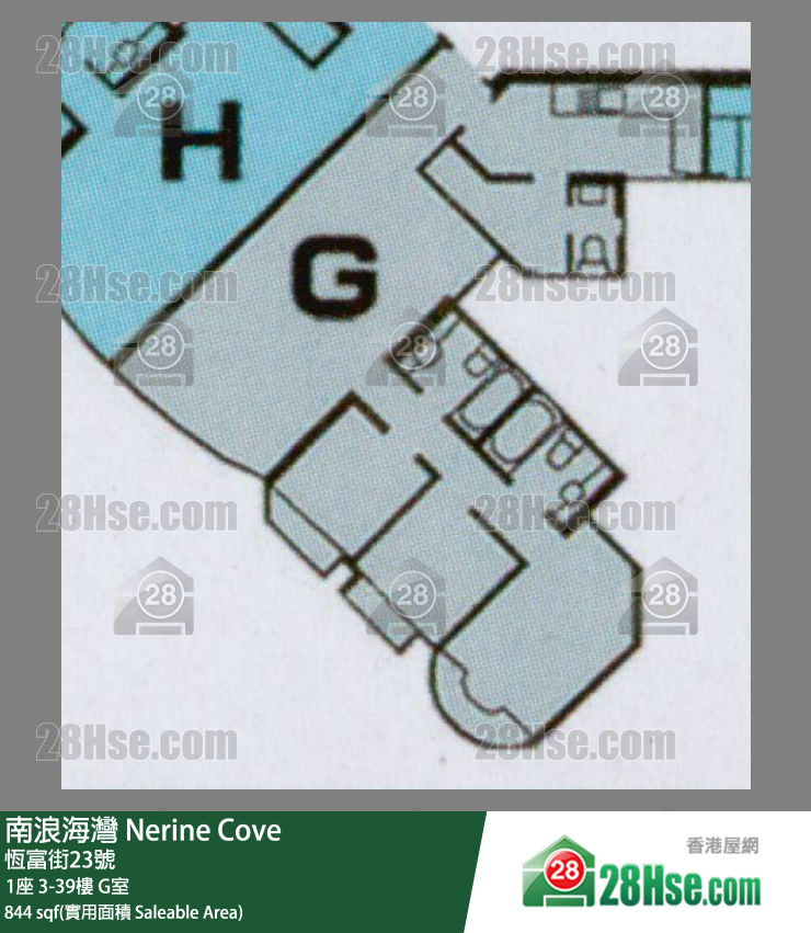 Nerine Cove Unit FloorPlan (Provided by 28Hse) Nerine Cove Unit FloorPlan (Provided by 28Hse)