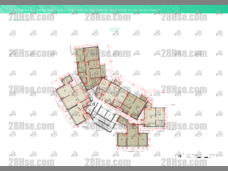 THE CARMEL 1座 10楼 平面图