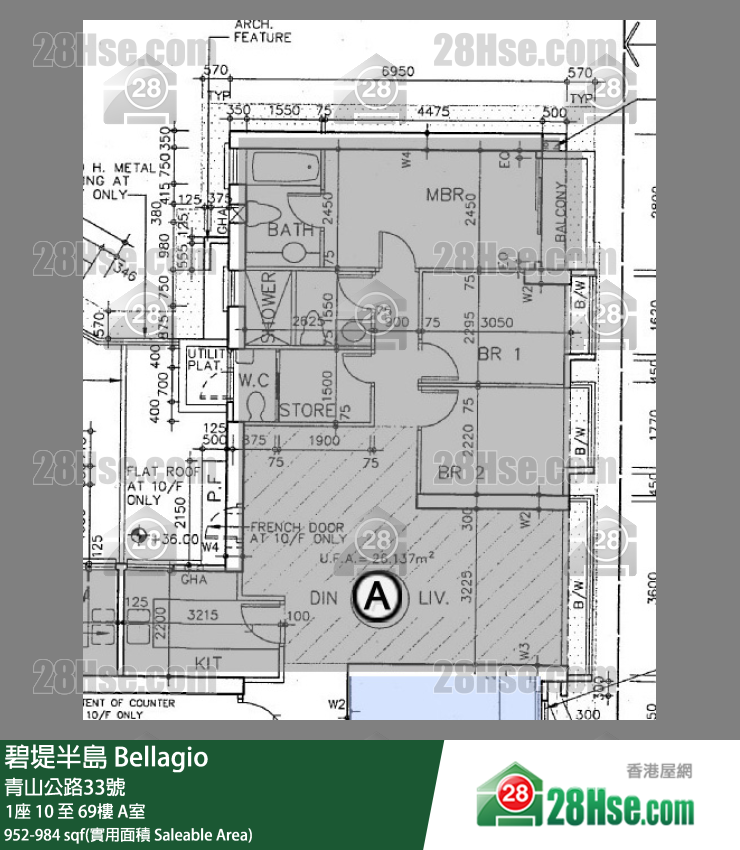 Bellagio Unit FloorPlan (Provided by 28Hse) Bellagio Unit FloorPlan (Provided by 28Hse)