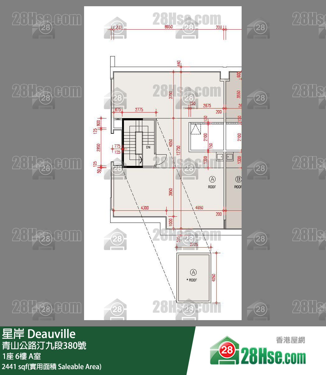 Deauville Unit FloorPlan (Provided by 28Hse) Deauville Unit FloorPlan (Provided by 28Hse)