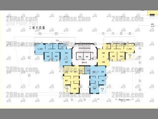 田湾畔 2楼 平面图
