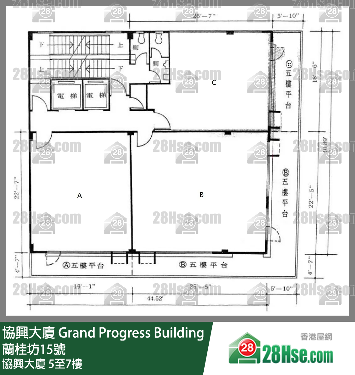 Grand Progress Building 5-7/f FloorPlan Grand Progress Building 5-7/f FloorPlan