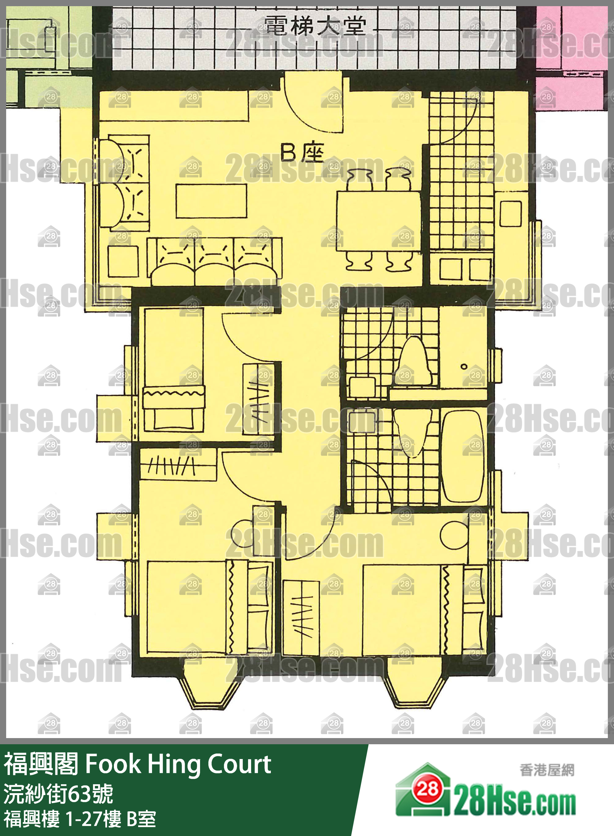 Fook Hing Court Unit FloorPlan (Provided by 28Hse) Fook Hing Court Unit FloorPlan (Provided by 28Hse)