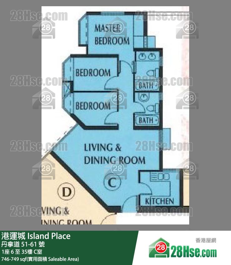 Island Place Unit FloorPlan (Provided by 28Hse) Island Place Unit FloorPlan (Provided by 28Hse)