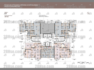 香岛 3座 3楼 平面图