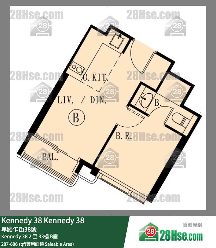 Kennedy 38 Unit FloorPlan (Provided by 28Hse) Kennedy 38 Unit FloorPlan (Provided by 28Hse)