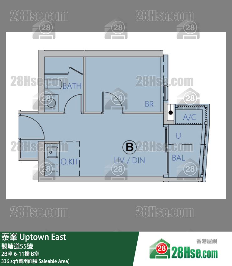 泰峯 單位平面圖(由 28Hse 提供) 泰峯 單位平面圖(由 28Hse 提供)