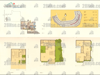 红山半岛 第1期D区(独立屋) 第1期D区(独立屋) 松柏径19座 平面图