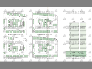 GreenField Terrace 停車位平面圖 FloorPlan