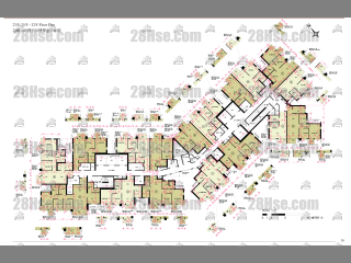 The Campton 1B期 The Campton第1B期 23-32楼 平面图