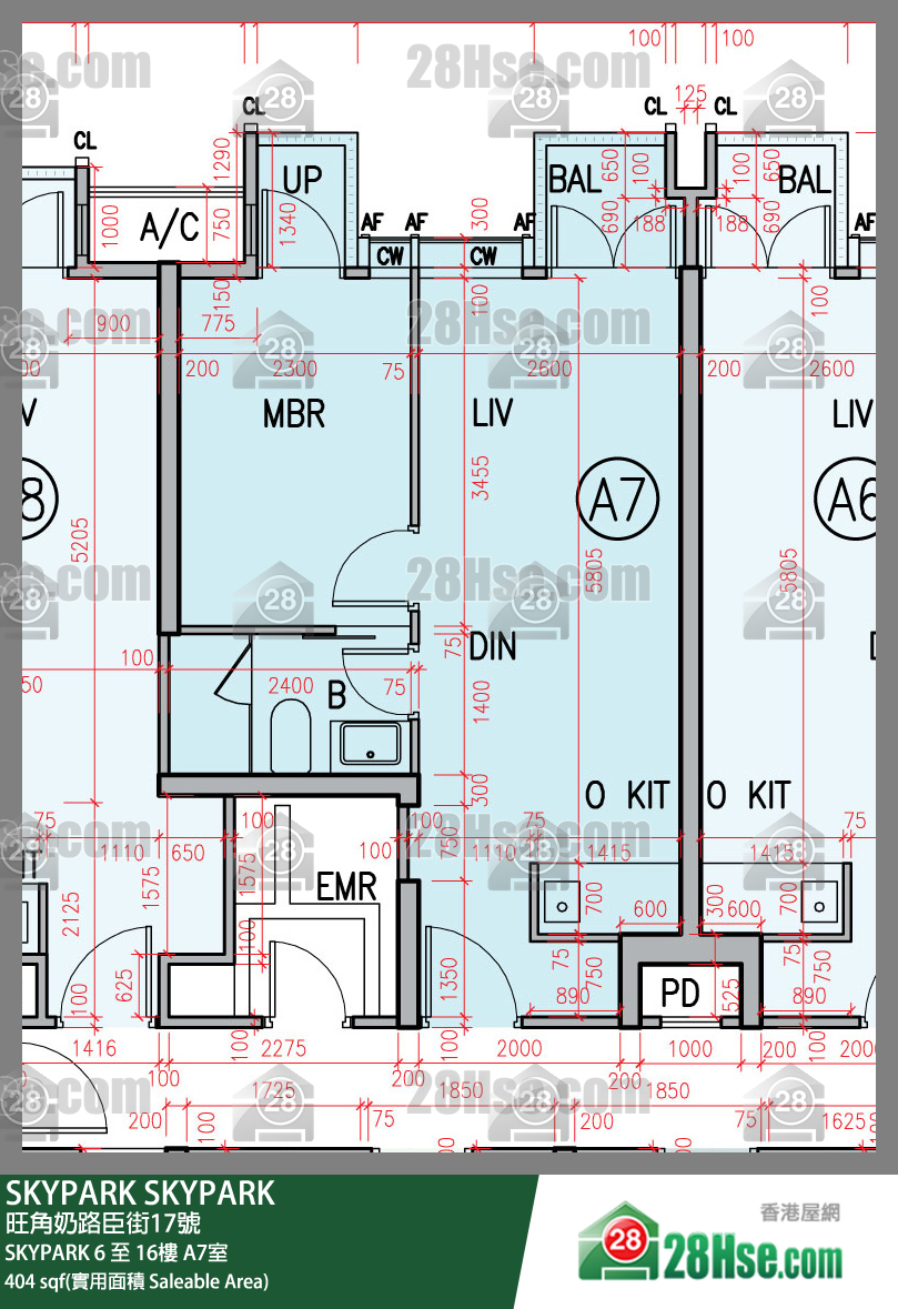 Skypark Unit FloorPlan (Provided by 28Hse) Skypark Unit FloorPlan (Provided by 28Hse)