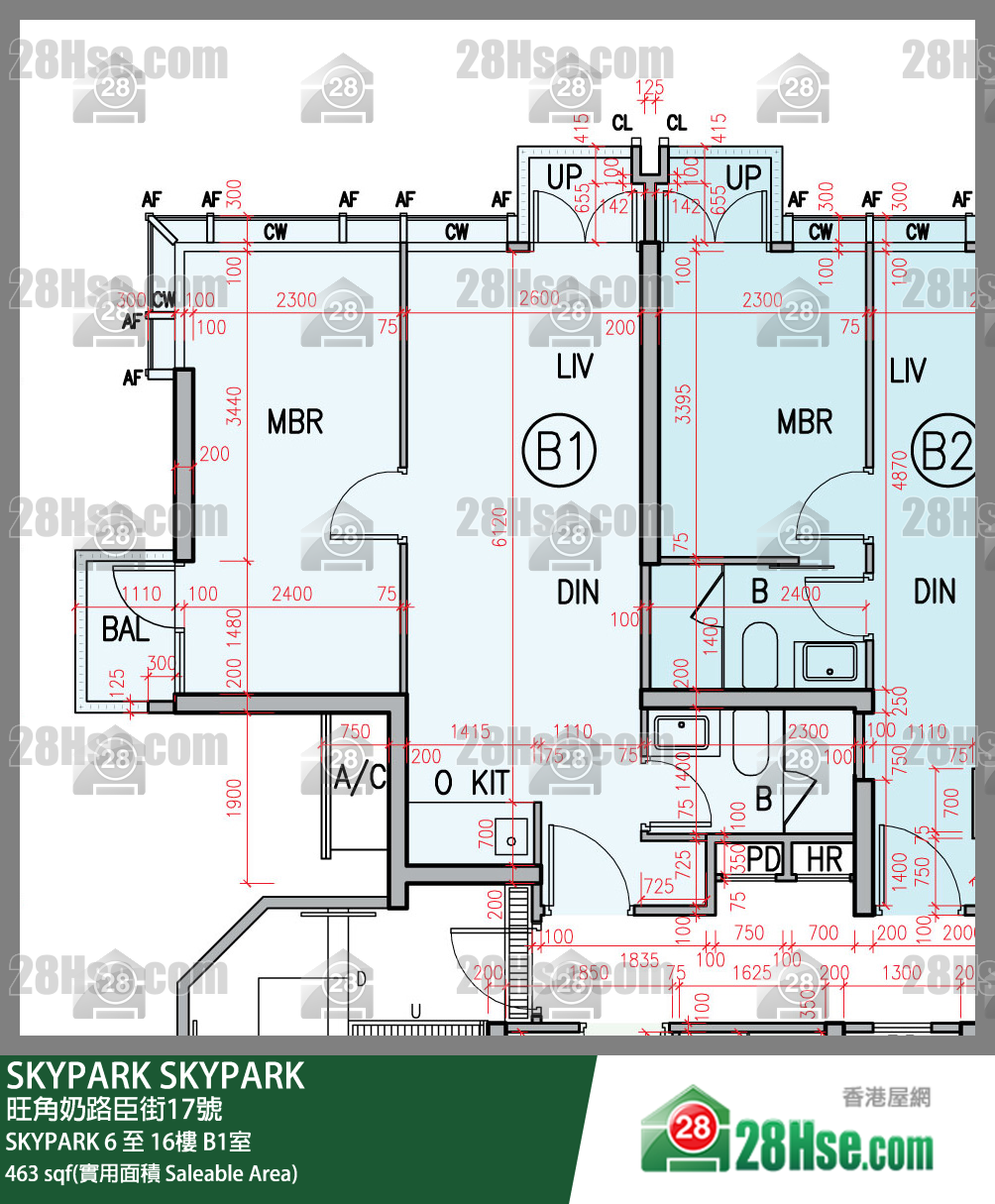Skypark Unit FloorPlan (Provided by 28Hse) Skypark Unit FloorPlan (Provided by 28Hse)
